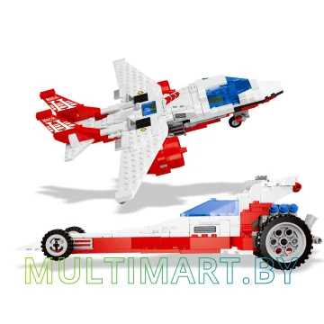 Конструктор Lepin 21017 Грузовик Mach II Красная птица (1206 деталей) картинка 3